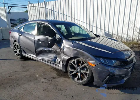 2020 Honda Civic Sport from USA, damaged, VIN 2HGFC2F88LH558707